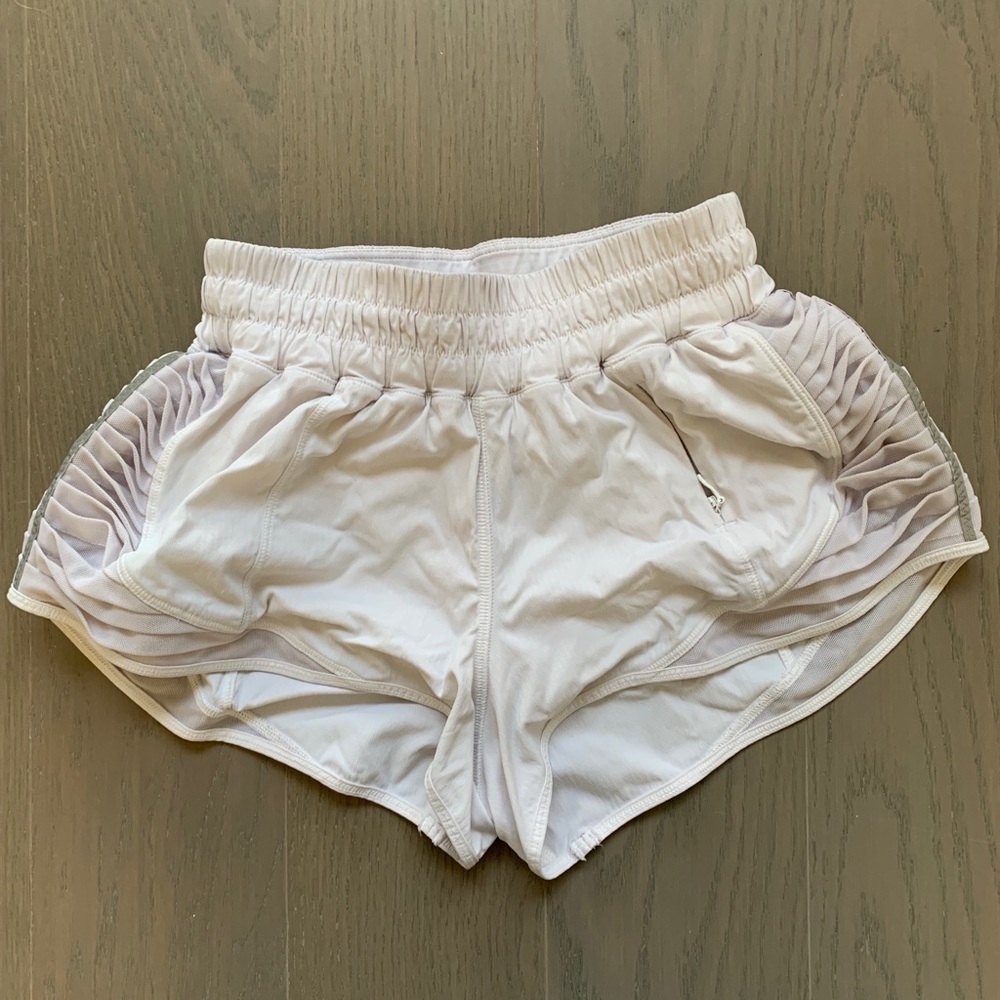 Lululemon white shorts